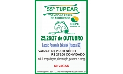 ESTÁ CHEGANDO O 55º TUPEAR