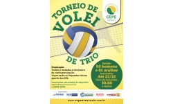 1º TORNEIO DE VOLEI DE TRIO
